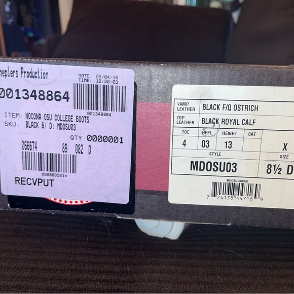 Nocona OSU College Boots - Picture 5 of 6